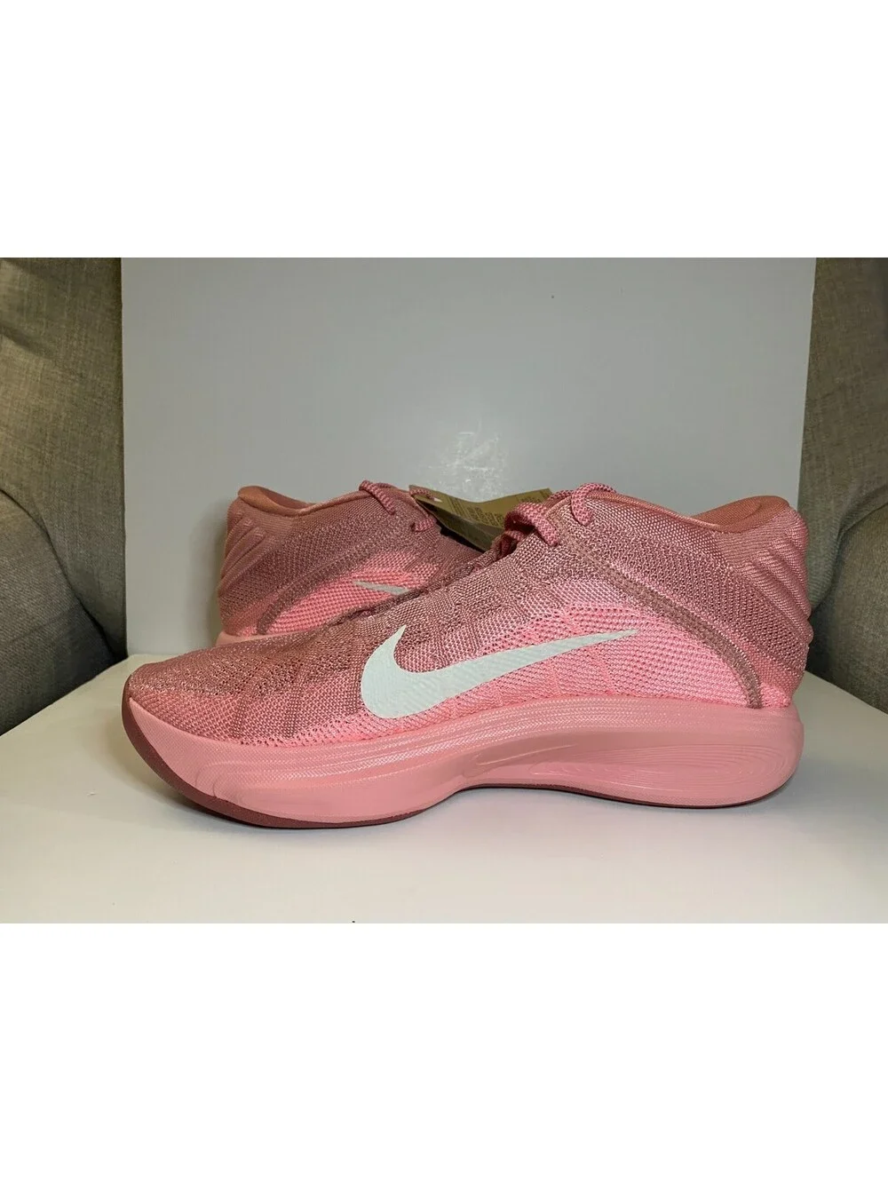 Nike Air Zoom G.T. Hustle 3 FV5953-602 Mens Sneakers US 12 Pink Basketball Shoes